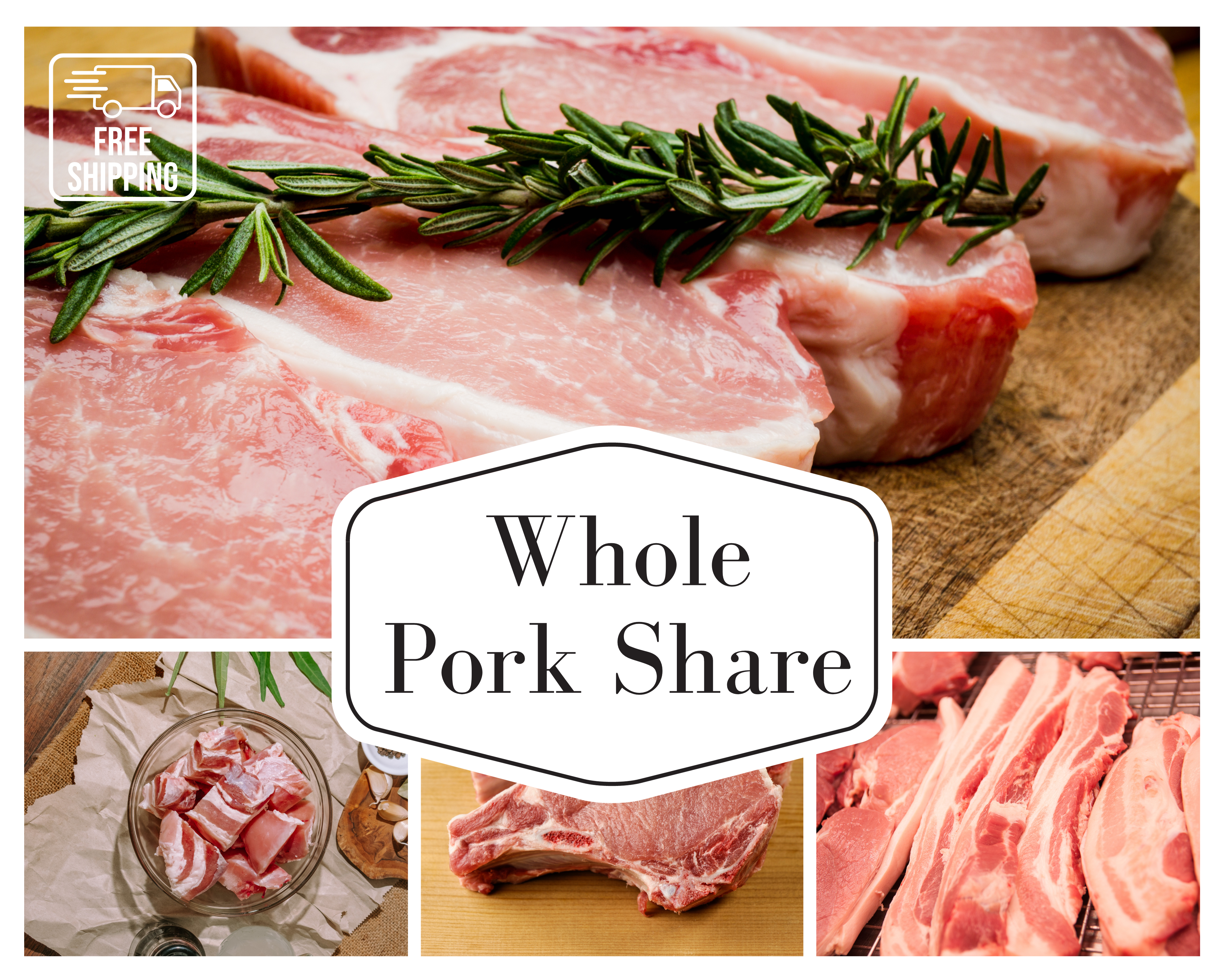 Whole Pork Share (Deposit) - April Processing Date