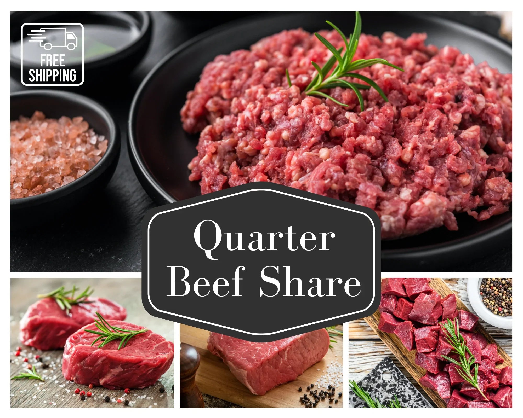 1/4 Beef Share  (88+ Pounds) Deposit
